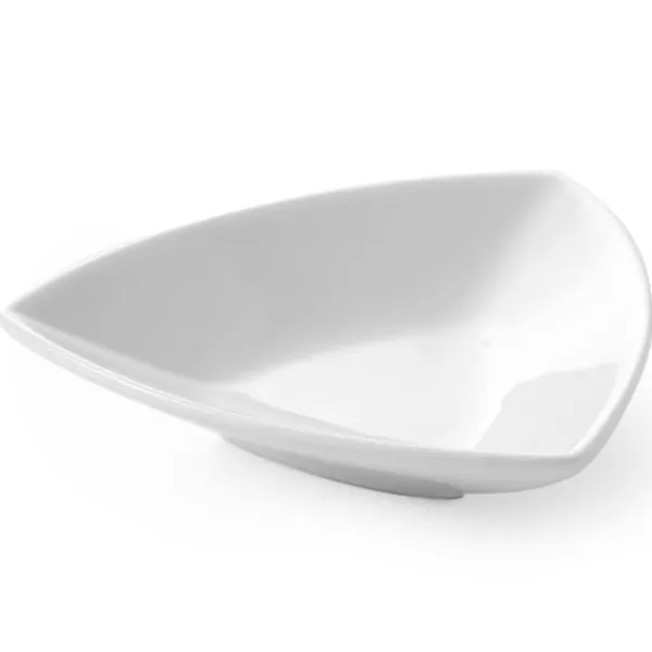 Tallerkener & Bordservicer>Triangolo TAPAS MINI snackskål i porcelæn, sæt med 6 stk. - Hendi 784396