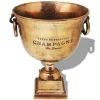 Isspande & Kølere>Trofæpokal champagnekøler i kobber – Elegant flaskekøler til fester | Farve: Brun | Størrelse: Standard