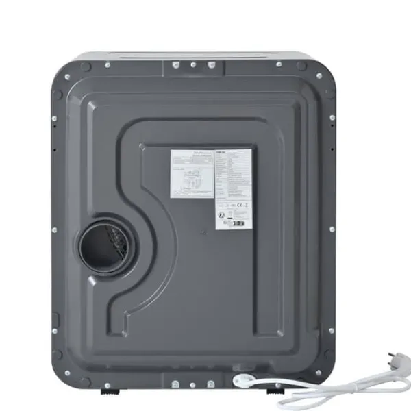 Tørretumbler 3-4 kg i rustfrit stål, 850 W med multifiltersystem, 6 programmer og overophedningsbeskyttelse (vægmontering) New