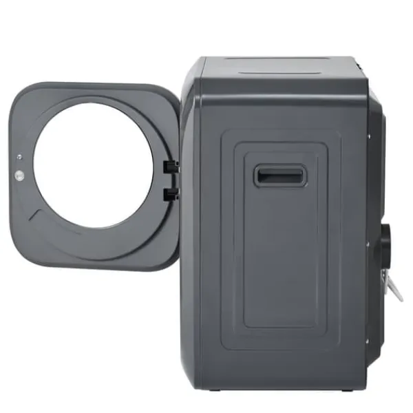 Tørretumblere>Tørretumbler 3-4 kg i rustfrit stål, 850 W med multifiltersystem, 6 programmer og overophedningsbeskyttelse (vægmontering)
