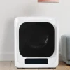 Tørretumblere>Tørretumbler 3-4 kg rustfrit stål, 850 W med multifiltersystem, 6 programmer og overophedningsbeskyttelse (vægmonteret)