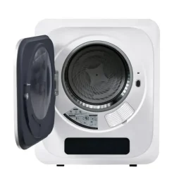 Tørretumbler 3-4 kg rustfrit stål, 850 W med multifiltersystem, 6 programmer og overophedningsbeskyttelse (vægmonteret) Outlet