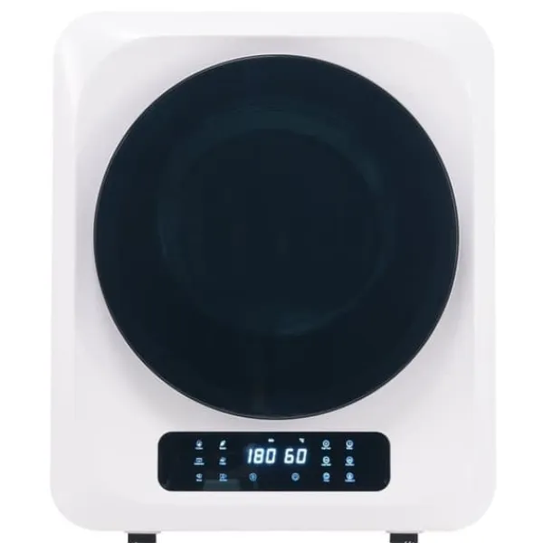 Tørretumblere>Tørretumbler, rustfrit stål, 2,5 kg (op til 4 kg), 850 W, 6 programmer, filter, overophedningsbeskyttelse, vægmonterbar