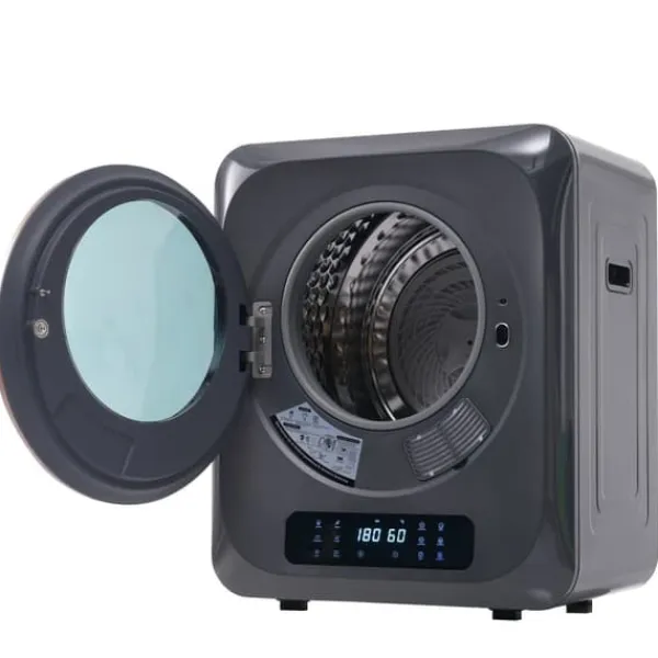 Tørretumbler, rustfrit stål, 2,5 kg (op til 4 kg), 850 W, 6 programmer, filter, overophedningsbeskyttelse, vægmonterbar Online