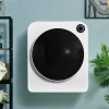 Tørretumblere>Tørretumbler, rustfrit stål, 3 kg, 830 W, 5 programmer, tredobbelt filter, overophedningsbeskyttelse, vægmonterbar, hvid