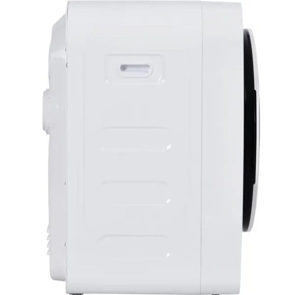 Tørretumbler, rustfrit stål, 3 kg, 830 W, 5 programmer, tredobbelt filter, overophedningsbeskyttelse, vægmonterbar, hvid New