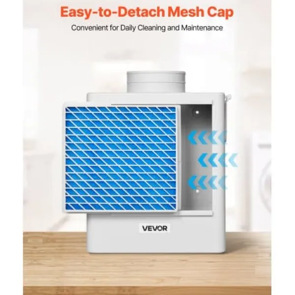 Tørretumblere>Tørretumbler Ventilationssæt, 23,6x13,4x29,4 cm, Hvid, ABS-materiale