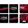 Bordskånere Til Glas>True Blood Coaster Set: Mixed