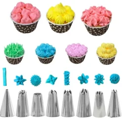 Tulle Set - 24 Sprinkles, Spiral Bag & amp; Kobling - Kageværktøj Online