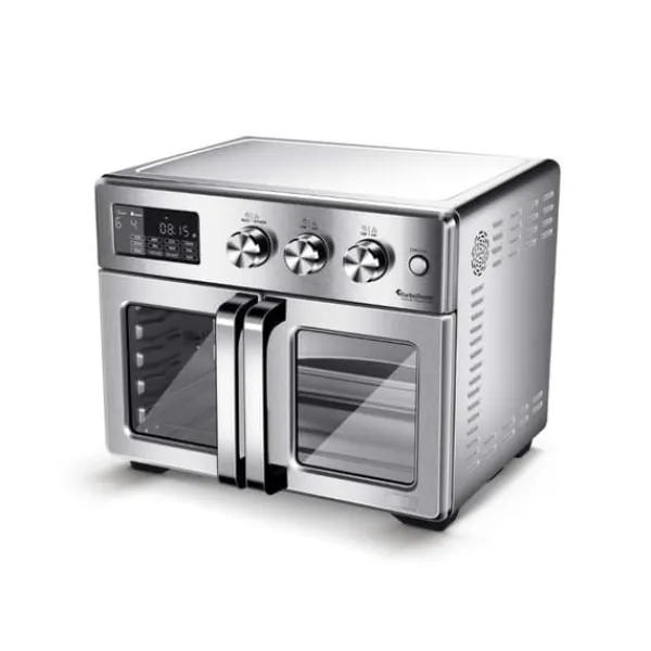 TurboTronic AFD32 Airfryer XXL og ovn - dobbeltdør - 32 Liter - Rustfrit stål Online