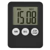Æggeure>Tynd Køkken Timer Timer Storskærm Digital Magnetisk Nedtælling