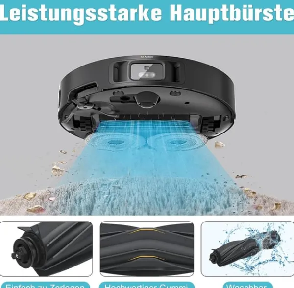 Støvsugertilbehør>Udskiftningssæt Kompatibelt med Xiaomi Mova E30 Ultra/X30 Ultra Tilbehørssæt, Forbedrer Rengøringen og Luftkvaliteten