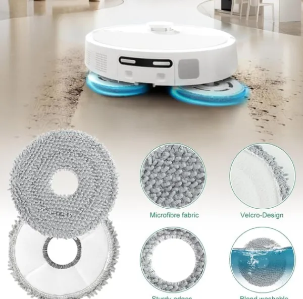 Støvsugertilbehør>Udskiftningssæt til iRobot Roomba Plus 405 støvsugerrobot - hovedbørster, filtre, sidebørster og mere