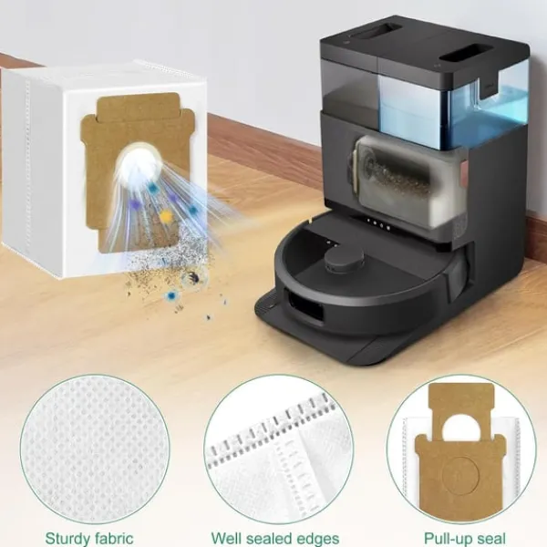 Støvsugertilbehør>Udskiftningssæt til iRobot Roomba Plus 405 støvsugerrobot - hovedbørster, filtre, sidebørster og mere