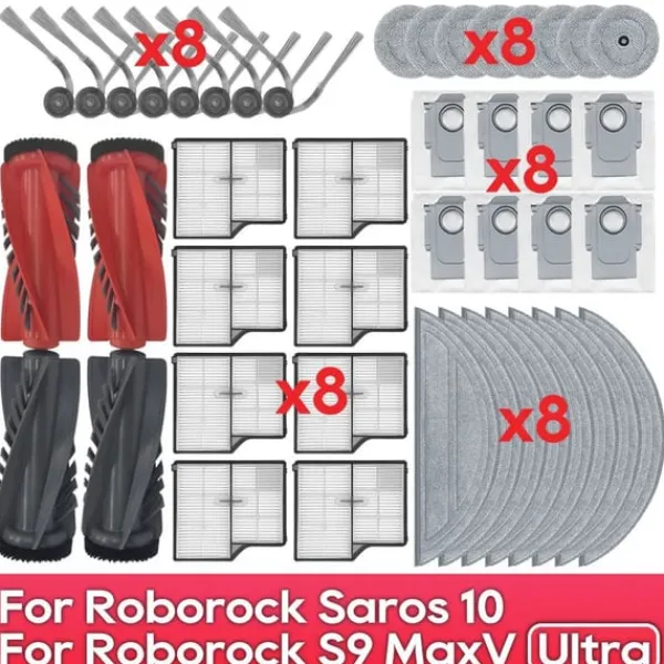 Udskiftningssæt til Roborock Saros 10/S9 MaxV Ultra