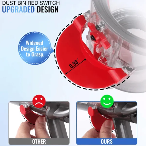 Udskiftningsstøvbeholder + filter til Dyson V11, V15, SV14, SV15, SV22 støvsugere Online