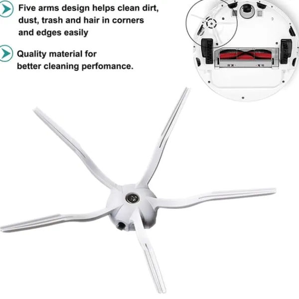 Udskiftningstilbehør til Xiaomi Roborock S6 /S60/S65/S5 MAX /S6 MaxV/S6 Pure 20 stk. Hot