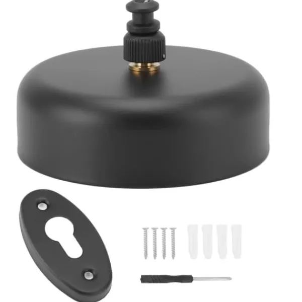 Vasketøjsudstyr>Udtrækkelig tørresnor i rustfrit stål til indendørs brug - sort, 2,8 m