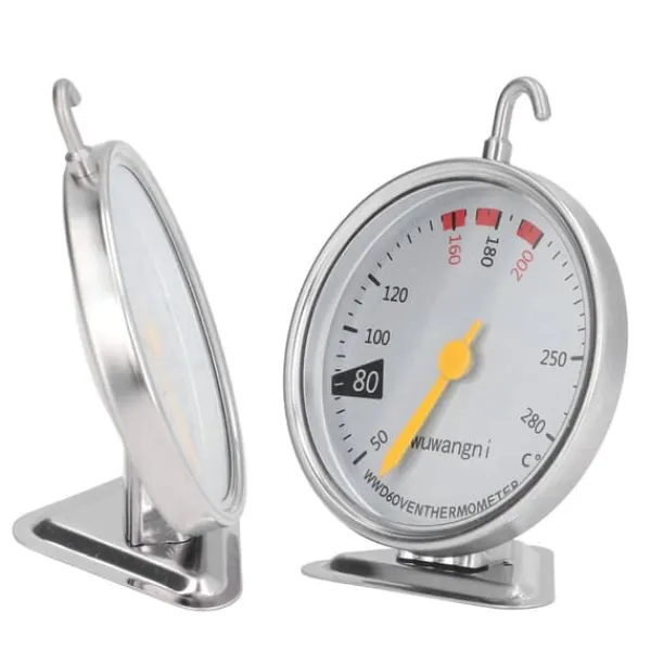 Køkkentermometre>Ugnstermometer Hög noggrannhet hängande rostfritt stål Högtemperaturbeständig maturtopptermometer för kök 50 till 280 ℃