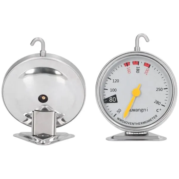 Køkkentermometre>Ugnstermometer Hög noggrannhet hängande rostfritt stål Högtemperaturbeständig maturtopptermometer för kök 50 till 280 ℃