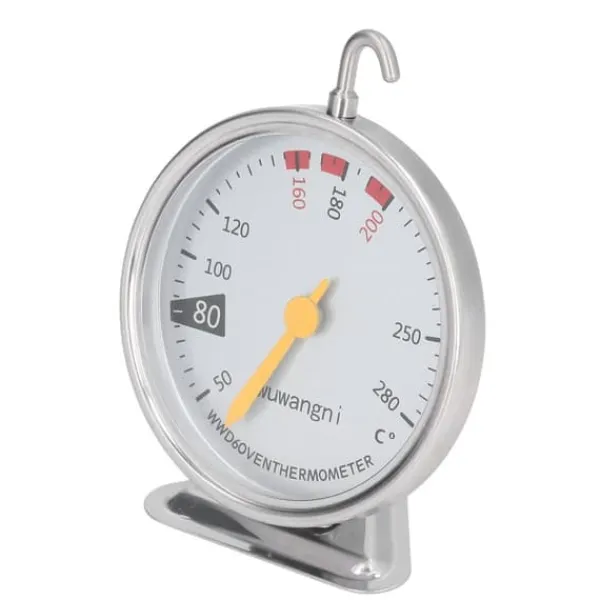 Køkkentermometre>Ugnstermometer Hög noggrannhet hängande rostfritt stål Högtemperaturbeständig maturtopptermometer för kök 50 till 280 ℃