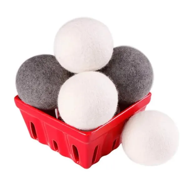 Tørretumblere>ULDBOLLER til VASK OG TØRRETUMBLØDGØRINGSMIDDEL til FLUS 5 cm x 6 stk.