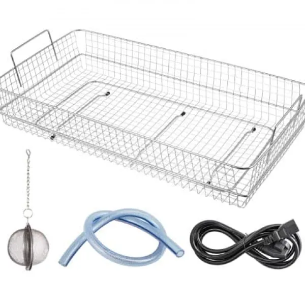 Ultralydsrenser>Ultralydrenser 22L rustfrit stål med varmelegeme og timer