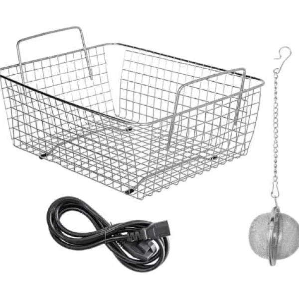 Ultralydsrenser>Ultralydrenser 3L 24x14x10 cm rustfrit stål, rengøringsapparat