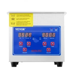 Ultralydrenser 180x165x215 mm Rustfrit Stål Digital Timer Outlet