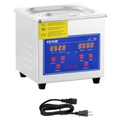 Ultralydrenser 180x165x215 mm Rustfrit Stål Digital Timer Outlet