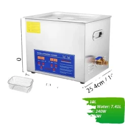 Ultralydsrenser>Ultralydsrenser, Digital Kontrol, Alsidige Anvendelser,10L-240W-220V, EU