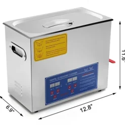 Ultralydsrenser, Digital Kontrol, Miljøvenligt Design,6L Outlet
