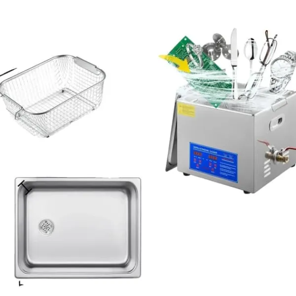 Ultralydsrenser, 40kHz frekvens, rustfrit stål konstruktion,15L JPS-60A Outlet