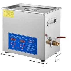 Ultralydsrenser, 6L kapacitet, holdbar rustfrit stål konstruktion,6L Hot