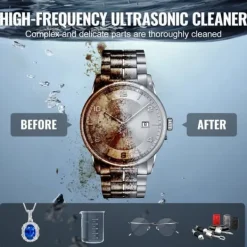 Ultralydsrenser 15L med varme, timer & kurv, digital sonic maskine til effektiv rengøring. Sale