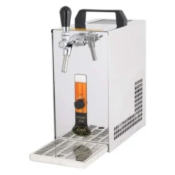 Under-counter fadølsanlæg, PYGMY 20 / K, med membranpumpe, 1-sidet tør køleenhed lavet af rustfrit stål, 25 liter/h, inkl. Dispenser, KEG:Typ G Sale