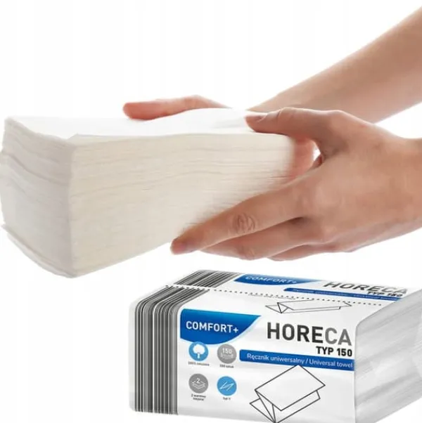 Universal papirhåndklæde 150 ark Horeca komfort Best