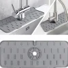 Måtter & Gitter Til Køkkenvaske>Universal silikone afløbsmåtte til vask 36,5 x 14 cm BRUNBESTE BB-3247 grå