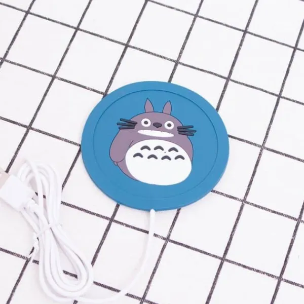 Kopvarmer>USB koppvärmare, silikon, Totoro-motiv
