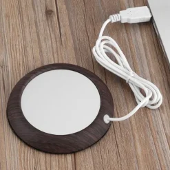 Kopvarmer>USB Kopvarmer - Mørk Træstruktur