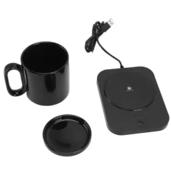 Kopvarmer>USB Smart krusvarmer med 3 varmeindstillinger - sort