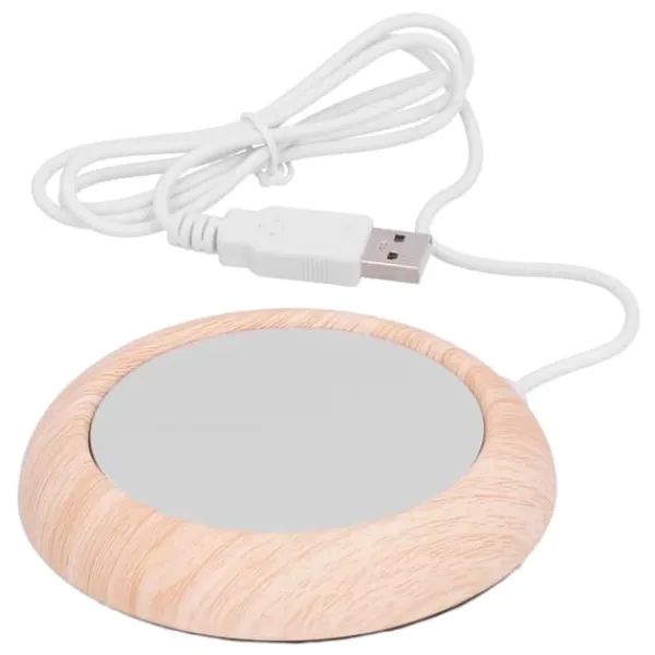 Kopvarmer>USB-drevet drikkevarevarmer til mælk, te og kaffe