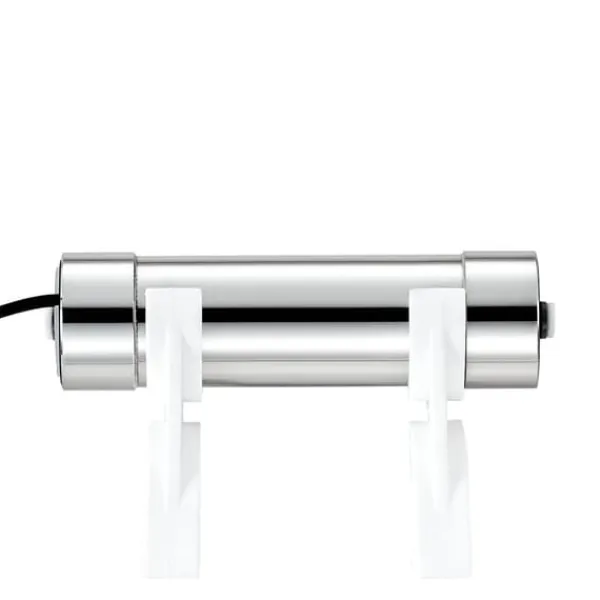 Vandfiltre>UV-vandrenser - UV-vandfilter til hele huset - 8 W - 220 V - Rustfrit stålhus - Kvartshylster - Kapacitet 1 GPM (3,8 l/min)