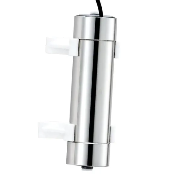 Vandfiltre>UV-vandrenser - UV-vandfilter til hele huset - 8 W - 220 V - Rustfrit stålhus - Kvartshylster - Kapacitet 1 GPM (3,8 l/min)