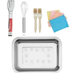 Vaffeljern, Rundt Drejeligt Non-stick 1300W, 25x38,5x30,5 cm, Rustfrit Stål Sale
