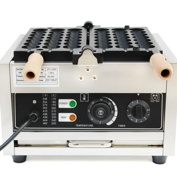Vaffeljern>Vaffeljern, 1500W, Justerbar Temperatur