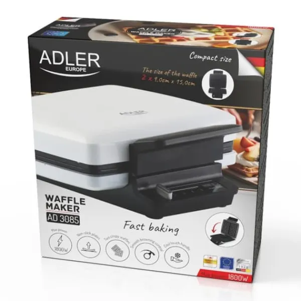 Vaffelmager ADLER AD 3085 Discount
