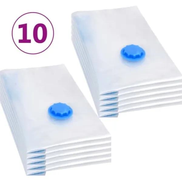 Opbevaringsposer Til Hjemmet>Vakuumposer til opbevaring af tøj 60x40 cm 10 stk. - Vakuumpose - Vakuumposer - Home & Living