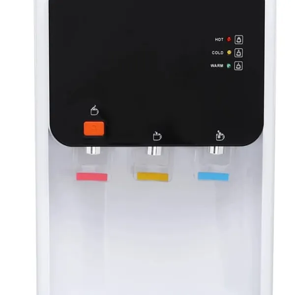 Vandkølere>Vanddispenser - Bordmodel - Varm & Kold 220 V - Til Hjem & Kontor - Kompakt - Hvid
