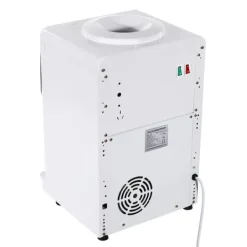 Vanddispenser, bordmodel, 500W varm & kold, sikkerhedslås, nem betjening, til hjem/kontor, hvid Best